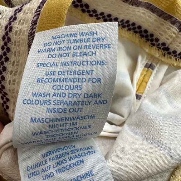 Boden yellow stripe Grace sheath dress NWOT - Picture 13 of 13